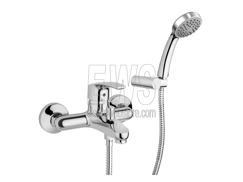 Paini Atomix mitigeur bain apparent avec kit de douche D1CR105