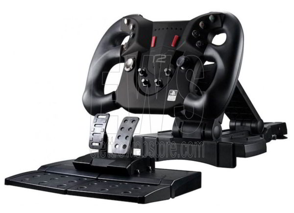 XTREME Official Sony PS4 WH4-3201V Steering Wheel with Pedals