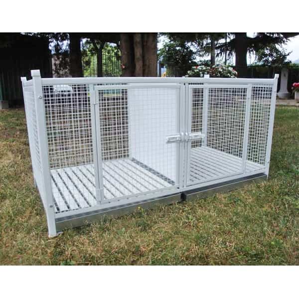 Jaula para perro o gato cm 120X60 H 60 MOD. L52