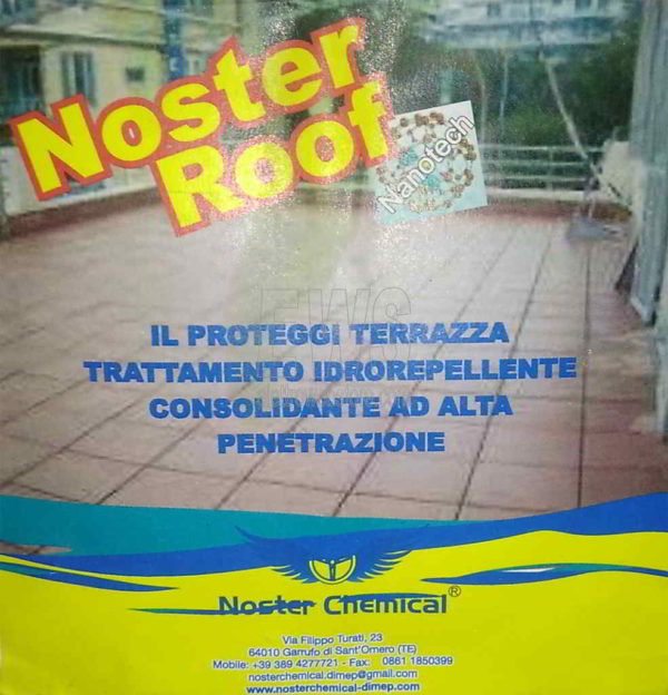 NOSTER ROOF toit de protection terrasse balcon type Salvaterrazza