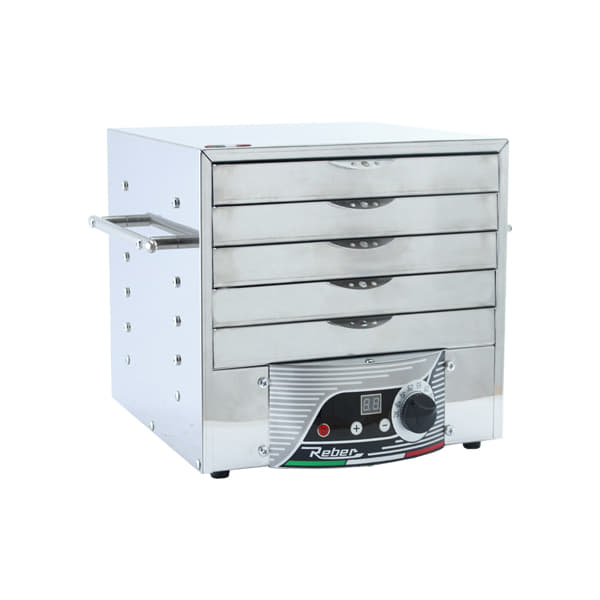 reber-essiccatore-digitale-alimenti-inox-domestico-10080N-5-cassetti