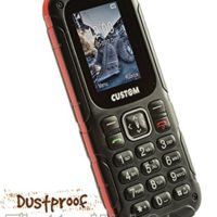 Téléphone portable GSM WALLY double sim pour chantier résistant à l'eau et à la poussière