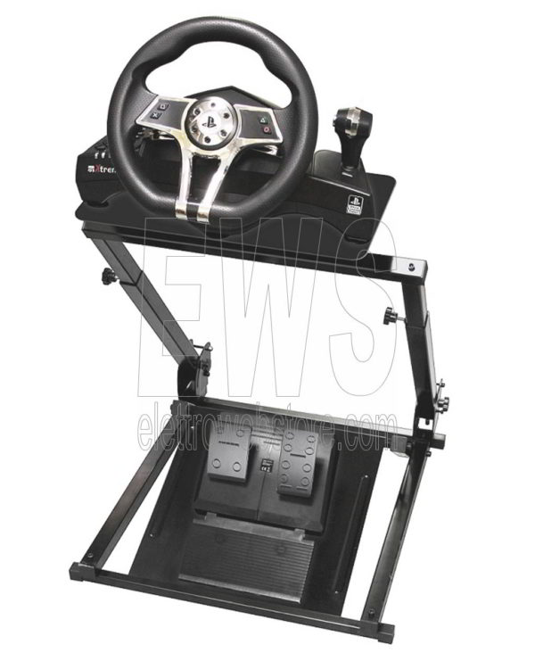 XTREME stand metal steering wheel pedestal 90457 game cockpit foldable jarama